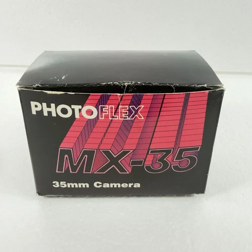 Vintage Capital MX-35 35mm Film Camera 50 mm Lens W/Carry Strap Case Box NEW